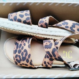 Trinity & Leopard Sandals